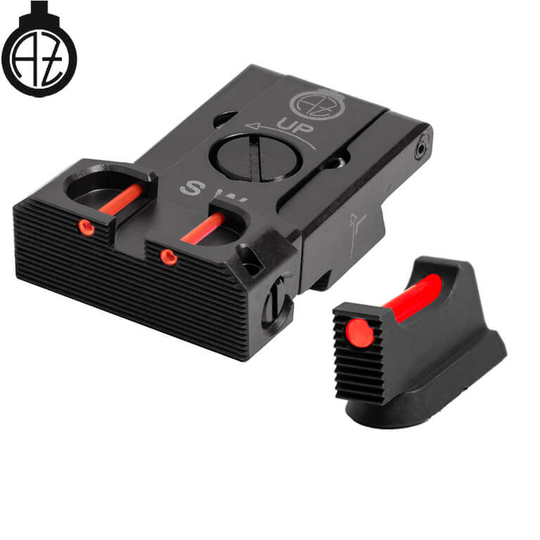CZ Shadow 2, CZ 75 SP-01 Shadow adjustable sight set with fiber optics | type B