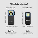 Olight Oclip Pro | multifunktionel clip lygte | 500 lm
