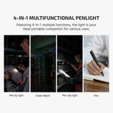 Olight O'Pen 3 | multifunktionel penlygte | 120 lm + grøn laser