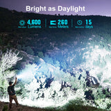 Olight Seeker 4 Pro | kraftig lygte | 4.600 lm