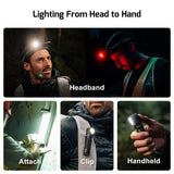 Olight Perun 3 | genopladelig pandelampe | 3.000 lm