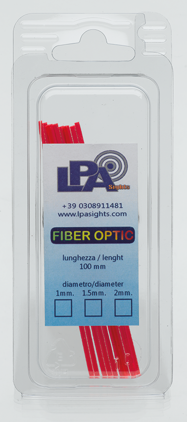 Reserve fiberoptisk stav | 1.5 mm [rød]
